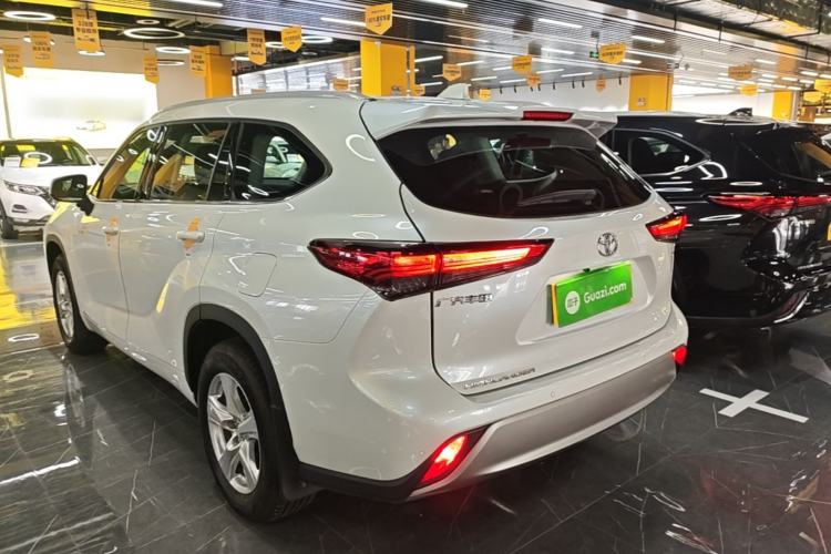 Used Toyota Highlander 2024 2.5L Smart Electric Hybrid Dual-Motor Two-Wheel-Drive Elite Edition 5 Seats Rear Left 45 Deg