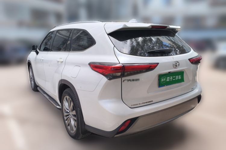 Used Toyota Highlander 2024 2.5L Smart Electric Hybrid Dual-Engine Four-Wheel Drive Prestige Version – 7 Seats Rear Left 45 Deg