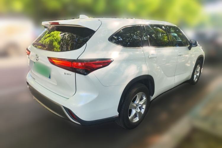 Used Toyota Highlander 2024 2.5L Smart Electric Hybrid Dual-Engine Two-Wheel Drive Elite Version 7 Seats Rear Right 45 Deg