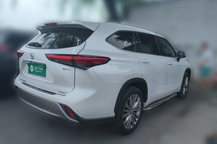 Used Toyota Highlander 2024 2.5L Smart Electric Hybrid Dual-Engine Four-Wheel Drive Prestige Version – 7 Seats Rear Right 45 Deg