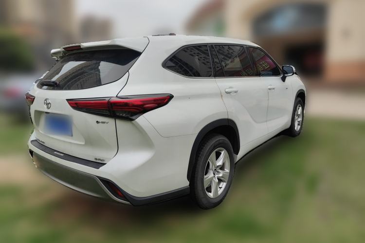 Used Toyota Highlander 2024 2.5L Smart Electric Hybrid Dual-Engine Two-Wheel Drive Elite Version 7 Seats Rear Right 45 Deg