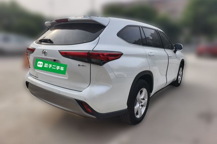 Used Toyota Highlander 2024 2.5L Smart Electric Hybrid Dual-Motor Two-Wheel-Drive Elite Edition 5 Seats Rear Right 45 Deg