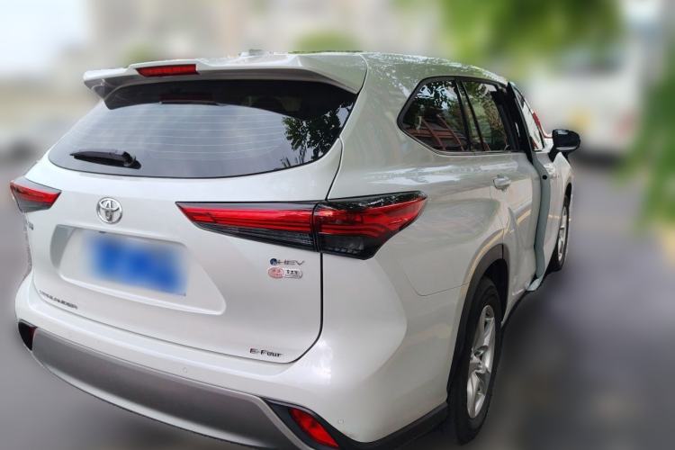 Used Toyota Highlander 2024 2.5L Smart e-Power Dual-Motor All-Wheel-Drive Elite Version – 7 Seats Rear Right 45 Deg