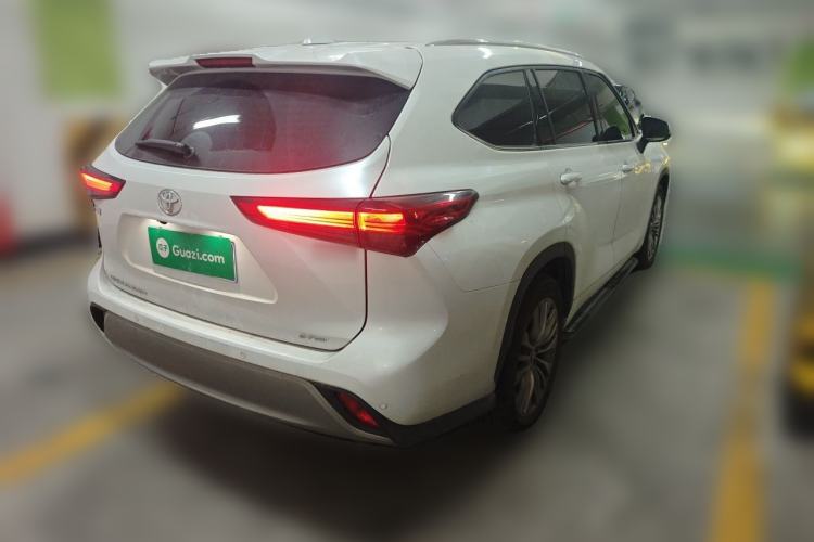 Used Toyota Highlander 2024 2.5L Smart Electric Hybrid Dual-Engine Four-Wheel Drive Prestige Version – 7 Seats Rear Right 45 Deg