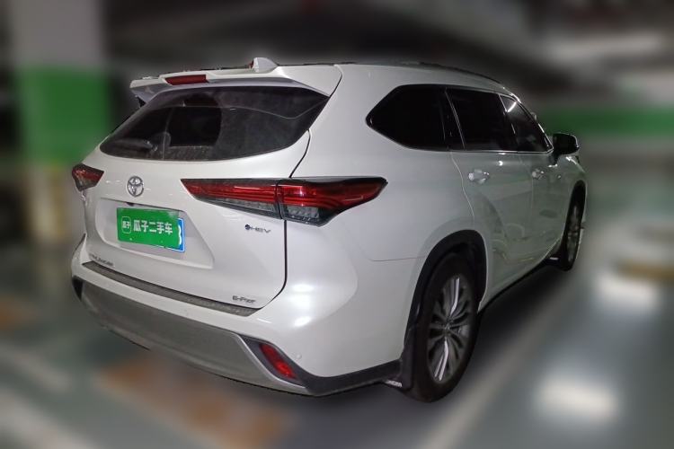 Used Toyota Highlander 2024 2.5L Smart Electric Hybrid Dual-Engine Four-Wheel Drive Prestige Version – 7 Seats Rear Right 45 Deg