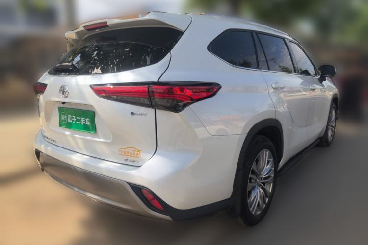 Used Toyota Highlander 2024 2.5L Smart Electric Hybrid Dual-Motor All-Wheel-Drive Luxury 7-Seater Rear Right 45 Deg