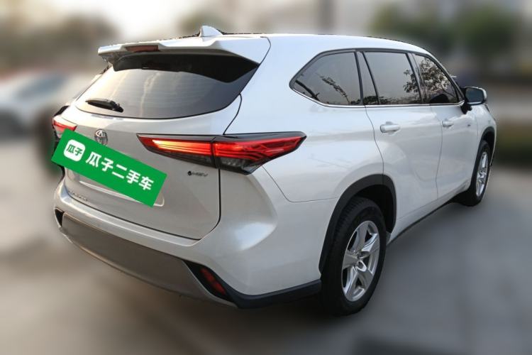 Used Toyota Highlander 2024 2.5L Smart Electric Hybrid Dual-Motor Two-Wheel-Drive Elite Edition 5 Seats Rear Right 45 Deg