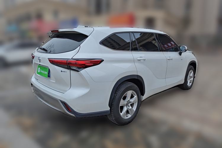 Used Toyota Highlander 2024 2.5L Smart Electric Hybrid Dual-Motor Two-Wheel-Drive Elite Edition 5 Seats Rear Right 45 Deg