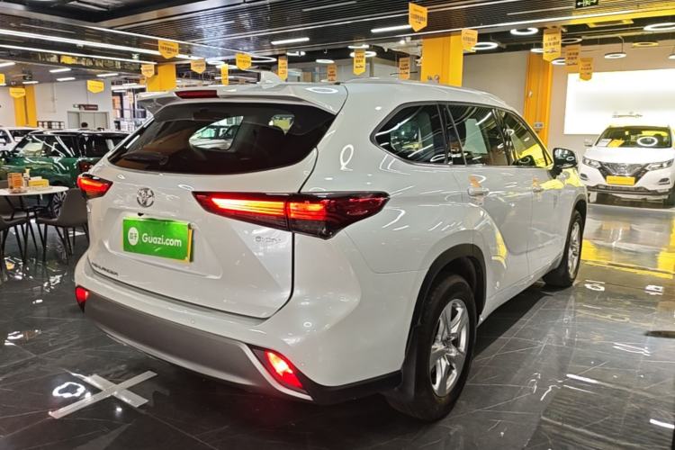 Used Toyota Highlander 2024 2.5L Smart Electric Hybrid Dual-Motor Two-Wheel-Drive Elite Edition 5 Seats Rear Right 45 Deg