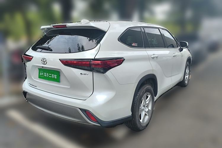 Used Toyota Highlander 2024 2.5L Smart Electric Hybrid Dual-Motor Two-Wheel-Drive Elite Edition 5 Seats Rear Right 45 Deg