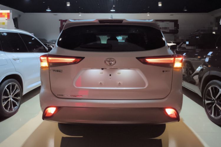 Used Toyota Highlander 2024 2.5L Smart Electric Hybrid Dual-Motor Two-Wheel-Drive Prestige Version 7 Seats Rear