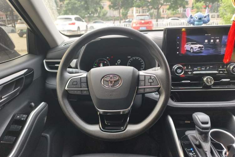 Used Toyota Highlander 2024 2.5L Smart Electric Hybrid Dual-Motor Two-Wheel-Drive Elite Edition 5 Seats Steering Wheel