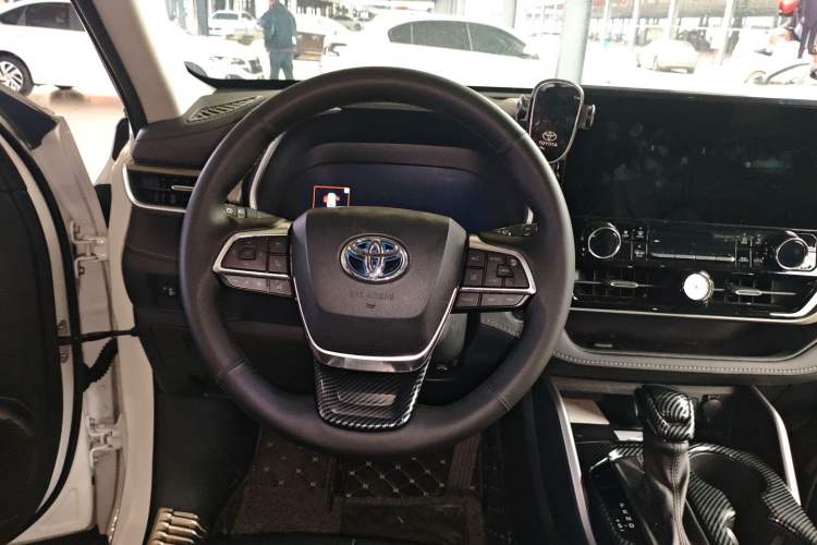 Used Toyota Highlander 2024 2.5L Smart Electric Hybrid Dual-Motor Two-Wheel-Drive Elite Edition 5 Seats Steering Wheel