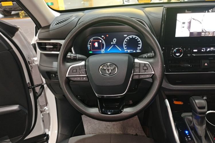 Used Toyota Highlander 2024 2.5L Smart Electric Hybrid Dual-Motor Two-Wheel-Drive Elite Edition 5 Seats Steering Wheel