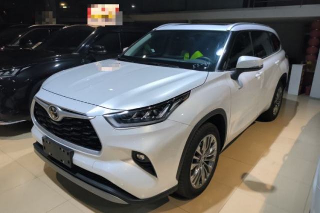 Used Toyota Highlander 2024 2.5L Smart Electric Hybrid Dual-Motor Two-Wheel-Drive Prestige Version 7 Seats