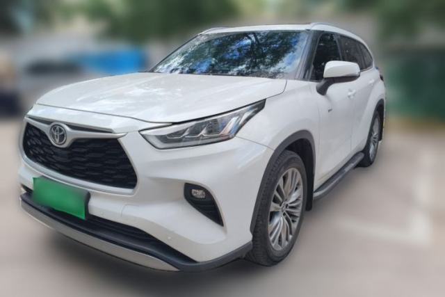 Used Toyota Highlander 2024 2.5L Smart Electric Hybrid Dual-Engine Four-Wheel Drive Prestige Version – 7 Seats