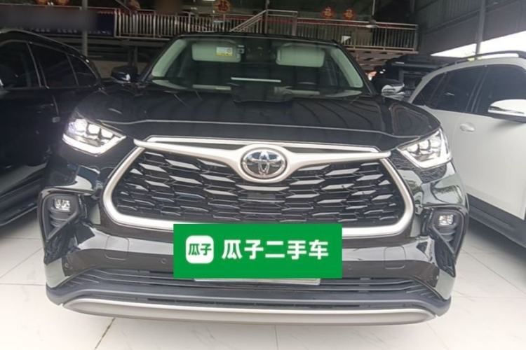 Used Toyota Highlander 2026 Model 2.5L Intelligent Electric Hybrid Dual-Engine Two-Wheel-Drive Elite Edition 7-seater Front