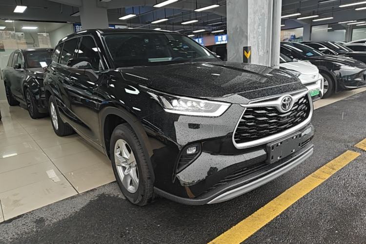 Used Toyota Highlander 2026 Model 2.5L Intelligent Electric Hybrid Dual-Engine Two-Wheel-Drive Elite Edition 7-seater Front Right 45 Deg