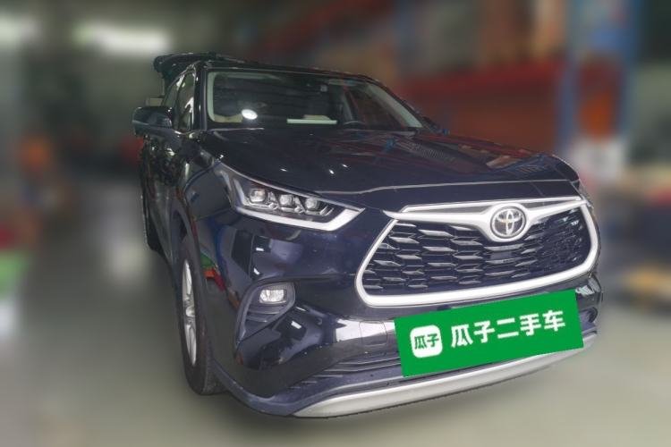 Used Toyota Highlander 2026 Model 2.5L Intelligent Electric Hybrid Dual-Engine All-Wheel-Drive Elite Edition 7-seater Front Right 45 Deg