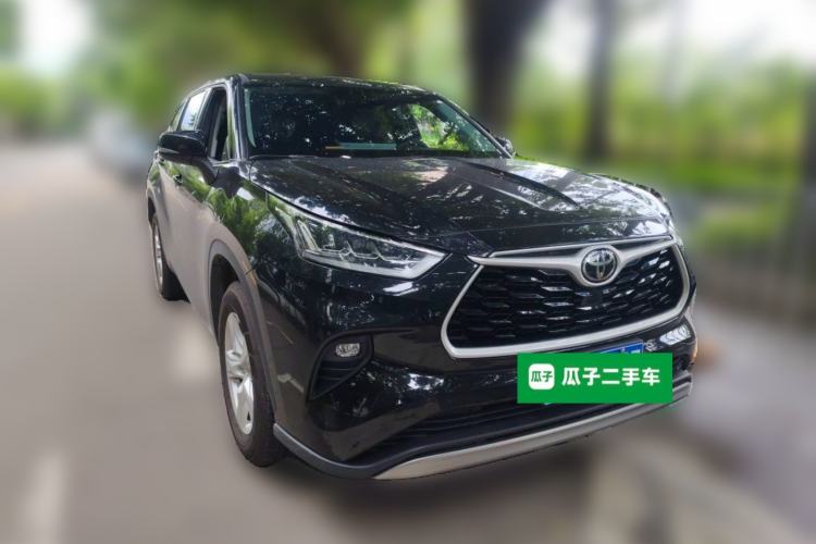 Used Toyota Highlander 2026 Model 2.5L Intelligent Electric Hybrid Dual-Engine Two-Wheel-Drive Elite Edition 7-seater Front Right 45 Deg
