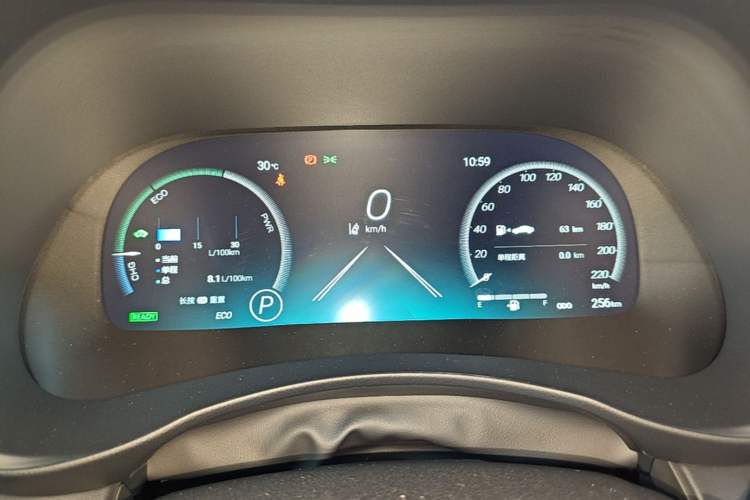 Used Toyota Highlander 2026 Model 2.5L Intelligent Electric Hybrid Dual-Engine Two-Wheel-Drive Elite Edition 5-seater Instrument Cluster