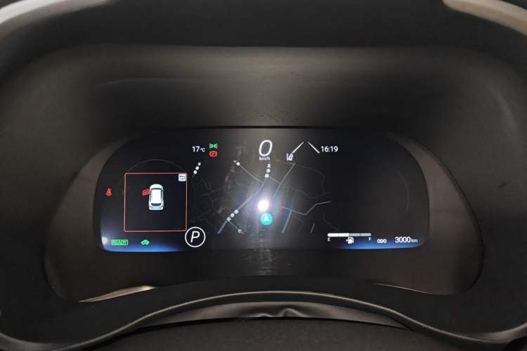 Used Toyota Highlander 2026 Model 2.5L Intelligent Electric Hybrid Dual-Engine Two-Wheel-Drive Elite Edition 5-seater Instrument Cluster