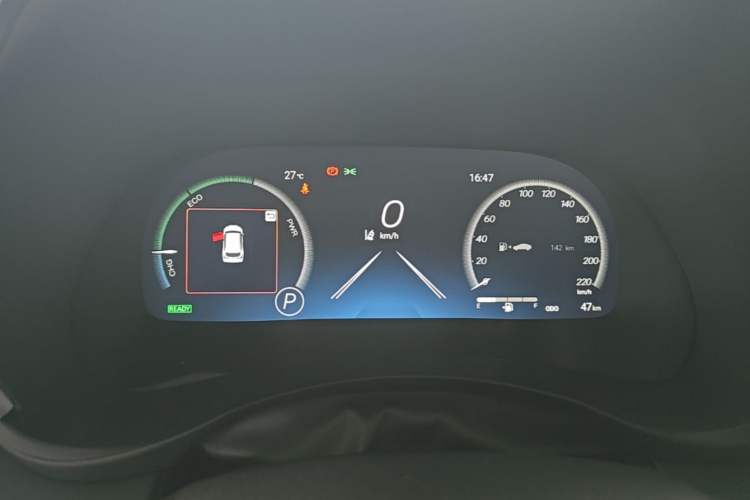 Used Toyota Highlander 2026 Model 2.5L Intelligent Electric Hybrid Dual-Engine Two-Wheel-Drive Elite Edition 7-seater Instrument Cluster