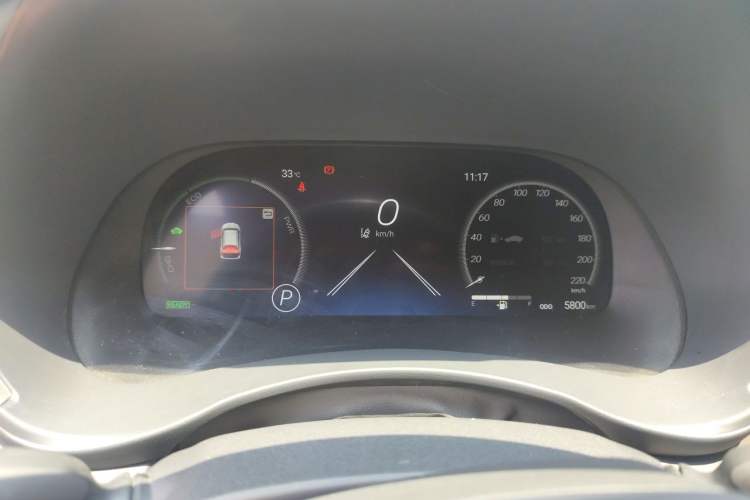 Used Toyota Highlander 2026 Model 2.5L Intelligent Electric Hybrid Dual-Engine Two-Wheel-Drive Elite Edition 5-seater Instrument Cluster