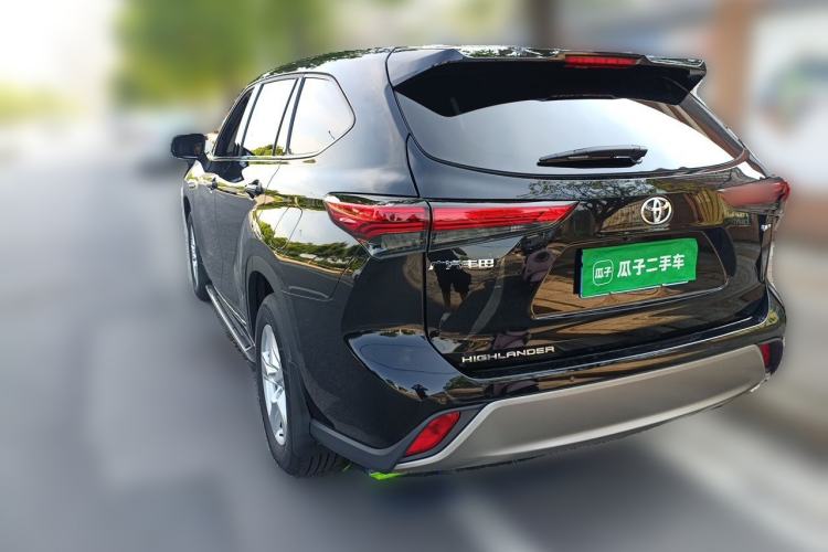 Used Toyota Highlander 2026 Model 2.5L Intelligent Electric Hybrid Dual-Engine Two-Wheel-Drive Elite Edition 5-seater Rear Left 45 Deg