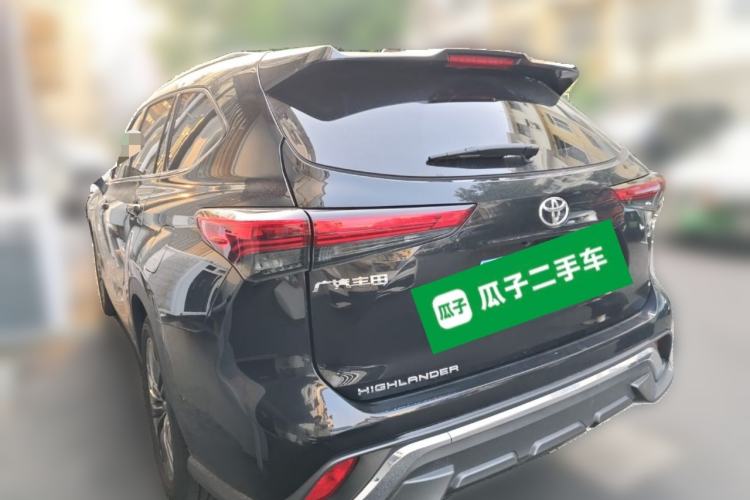 Used Toyota Highlander 2026 Model 2.5L Intelligent Electric Hybrid Dual-Engine Two-Wheel-Drive Luxury Edition 7-seater Rear Left 45 Deg