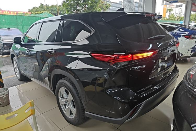Used Toyota Highlander 2026 Model 2.5L Intelligent Electric Hybrid Dual-Engine Two-Wheel-Drive Elite Edition 7-seater Rear Left 45 Deg
