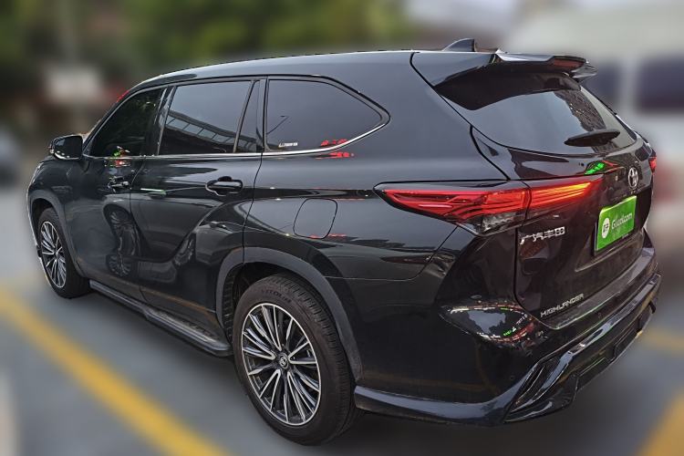 Used Toyota Highlander 2026 Model 2.5L Intelligent Electric Hybrid Dual-Engine Two-Wheel-Drive Elite Edition 5-seater Rear Left 45 Deg
