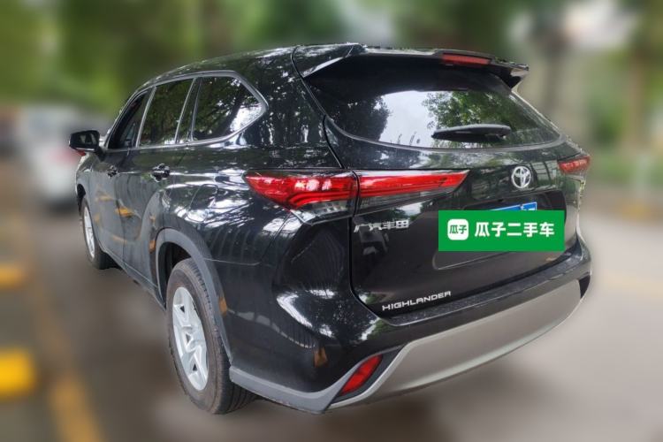 Used Toyota Highlander 2026 Model 2.5L Intelligent Electric Hybrid Dual-Engine Two-Wheel-Drive Elite Edition 7-seater Rear Left 45 Deg