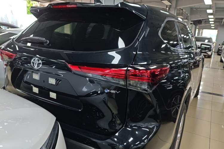 Used Toyota Highlander 2026 Model 2.5L Intelligent Electric Hybrid Dual-Engine Two-Wheel-Drive Elite Edition 5-seater Rear Right 45 Deg