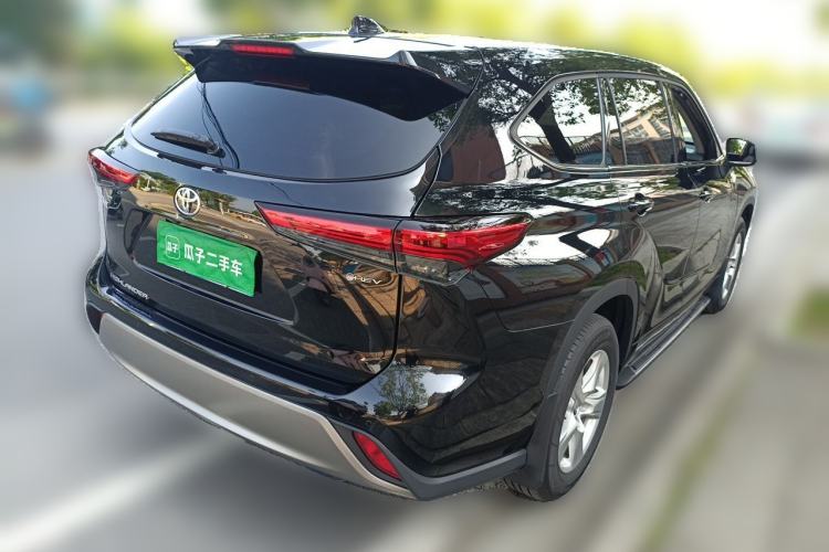Used Toyota Highlander 2026 Model 2.5L Intelligent Electric Hybrid Dual-Engine Two-Wheel-Drive Elite Edition 5-seater Rear Right 45 Deg