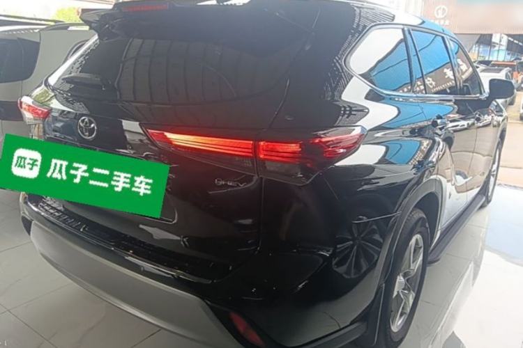 Used Toyota Highlander 2026 Model 2.5L Intelligent Electric Hybrid Dual-Engine Two-Wheel-Drive Elite Edition 7-seater Rear Right 45 Deg