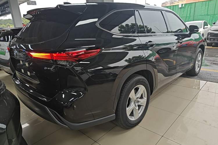 Used Toyota Highlander 2026 Model 2.5L Intelligent Electric Hybrid Dual-Engine Two-Wheel-Drive Elite Edition 7-seater Rear Right 45 Deg