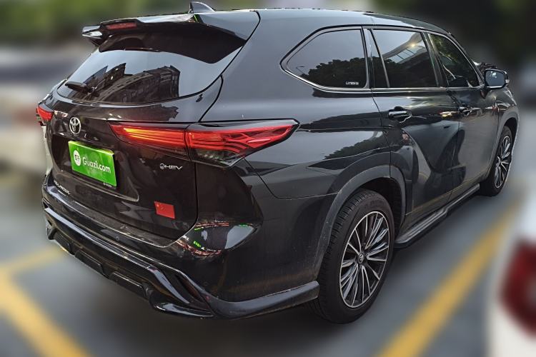 Used Toyota Highlander 2026 Model 2.5L Intelligent Electric Hybrid Dual-Engine Two-Wheel-Drive Elite Edition 5-seater Rear Right 45 Deg