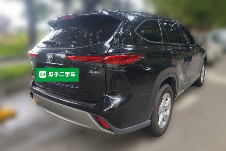 Used Toyota Highlander 2026 Model 2.5L Intelligent Electric Hybrid Dual-Engine Two-Wheel-Drive Elite Edition 7-seater Rear Right 45 Deg
