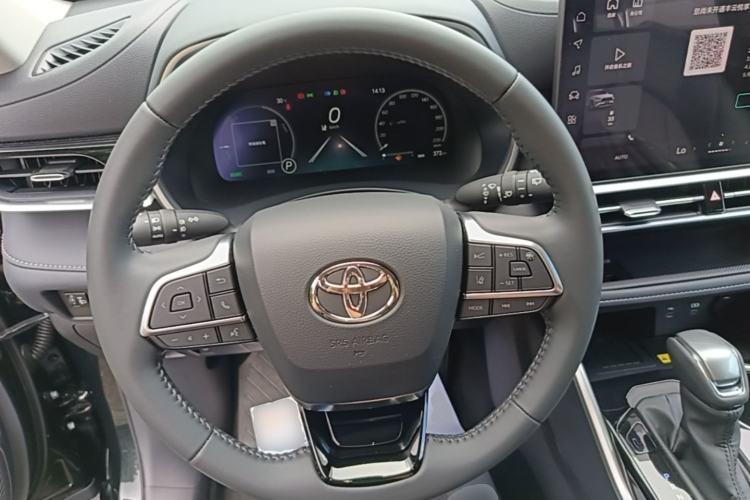 Used Toyota Highlander 2026 Model 2.5L Intelligent Electric Hybrid Dual-Engine Two-Wheel-Drive Elite Edition 5-seater Steering Wheel