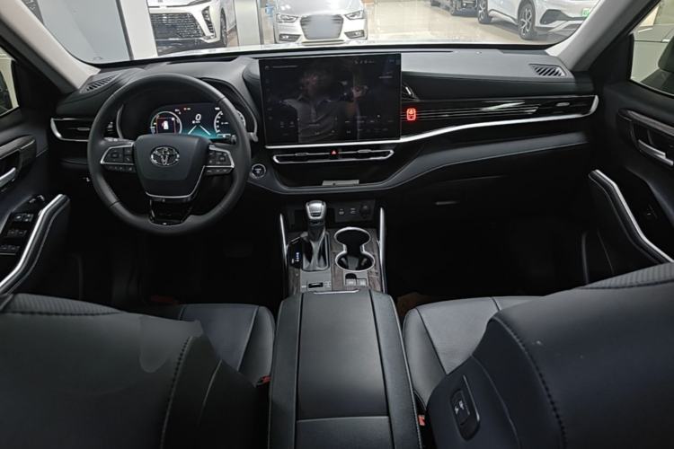 Used Toyota Highlander 2026 Model 2.5L Intelligent Electric Hybrid Dual-Engine All-Wheel-Drive Prestige Edition 7-seater Center Console