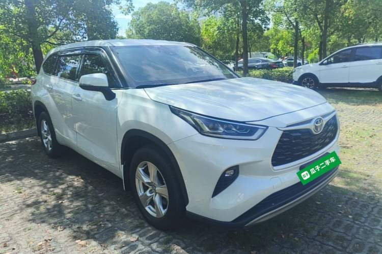 Used Toyota Highlander 2026 Model 2.5L Intelligent Electric Hybrid Dual-Engine Two-Wheel-Drive Elite Edition 7-seater Front Right 45 Deg