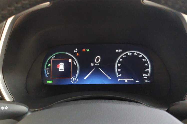 Used Toyota Highlander 2026 Model 2.5L Intelligent Electric Hybrid Dual-Engine All-Wheel-Drive Elite Edition 7-seater Instrument Cluster