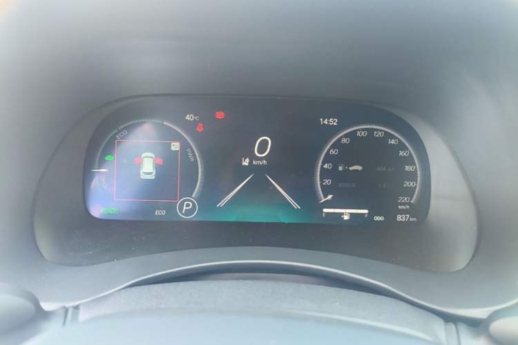 Used Toyota Highlander 2026 Model 2.5L Intelligent Electric Hybrid Dual-Engine Two-Wheel-Drive Elite Edition 7-seater Instrument Cluster