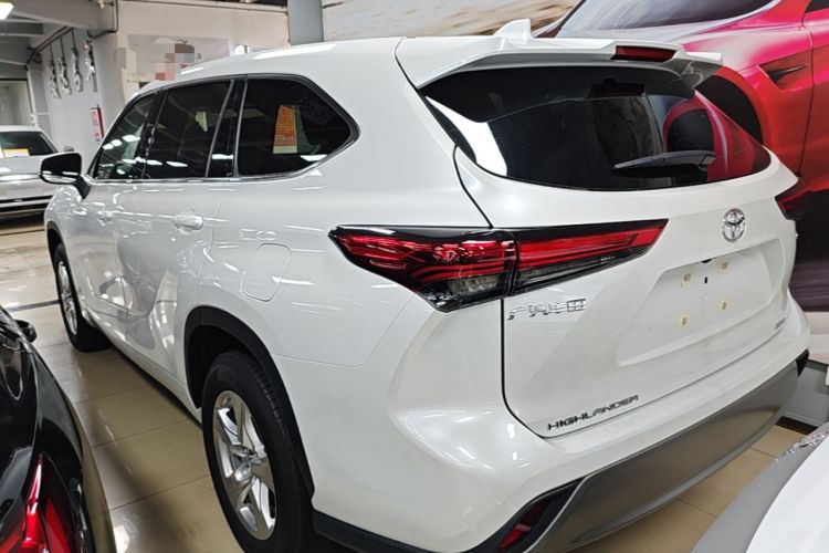 Used Toyota Highlander 2026 Model 2.5L Intelligent Electric Hybrid Dual-Engine All-Wheel-Drive Elite Edition 7-seater Rear Left 45 Deg