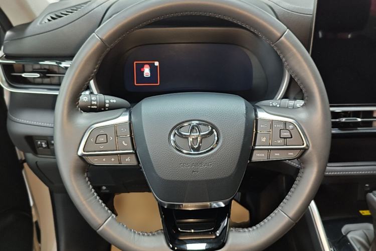 Used Toyota Highlander 2026 Model 2.5L Intelligent Electric Hybrid Dual-Engine All-Wheel-Drive Elite Edition 7-seater Steering Wheel