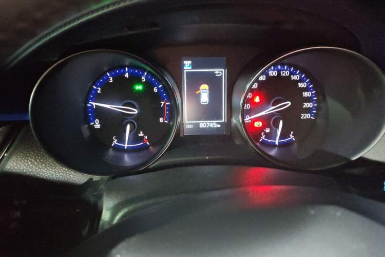 Used Toyota IZOA 2018 2.0L Yichi Version China VI Standard Odometer Close Up
