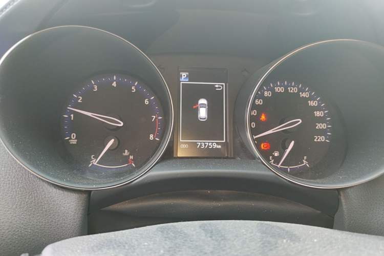 Used Toyota IZOA 2018 2.0L Yichi Edition China V Standard Instrument Cluster