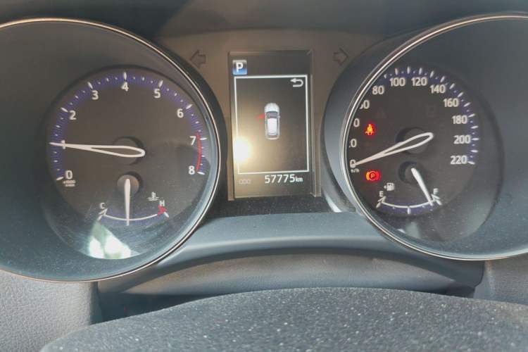 Used Toyota IZOA 2018 2.0L Yichi Version China VI Standard Odometer Close Up