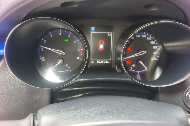 Used Toyota IZOA 2018 2.0L Yichi Version China VI Standard Odometer Close Up